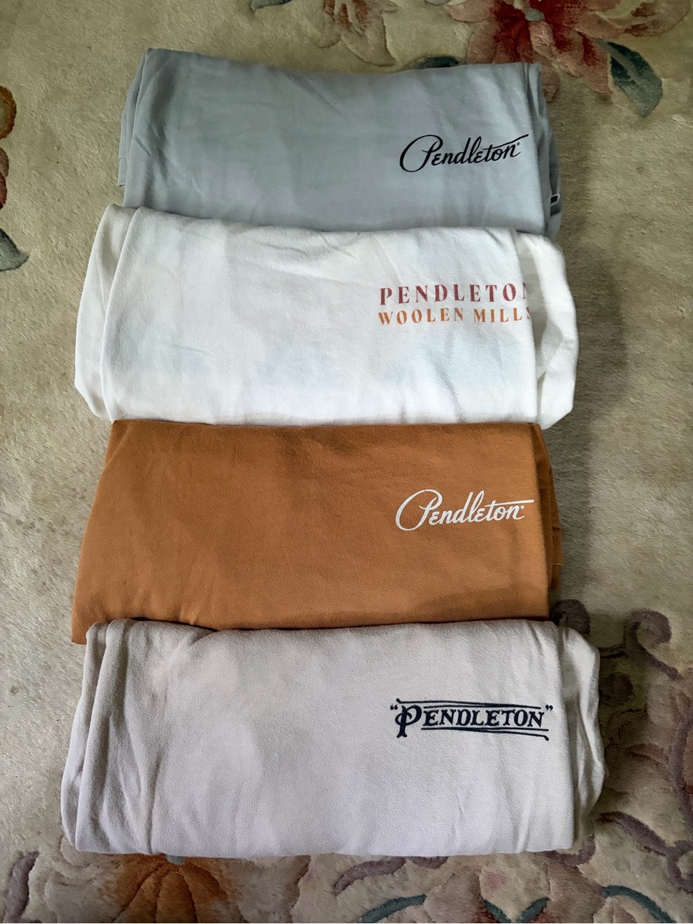 Pendleton Graphic T-Shirt Lot 4 XL Southwestern Logo Tees Bundle - Picture 2 of 2